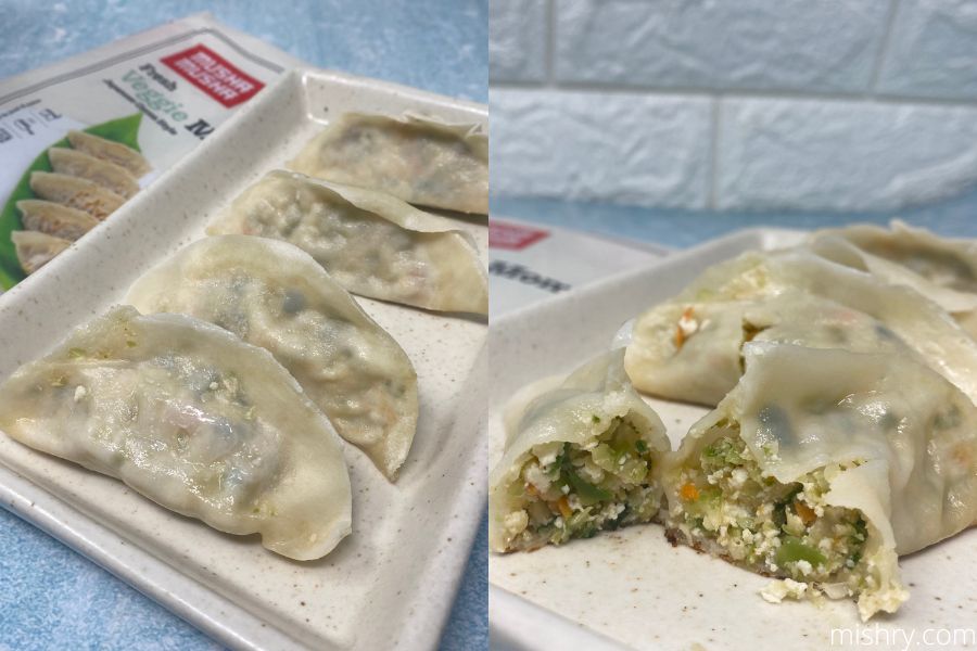 musha musha momos veggie cross sectional