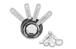 AXIOM Measuring Set of 8 pcs Stainless_Steel