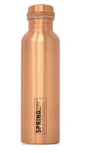 SPRINGWAY – Brand of Happiness – Pure Copper Water Bottle