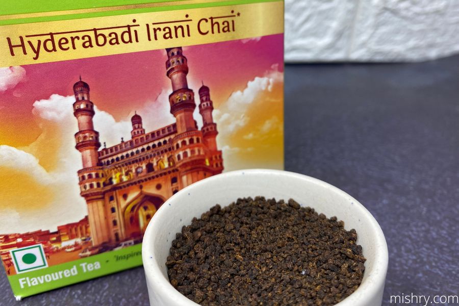 close look at the hyderabadi irani chai