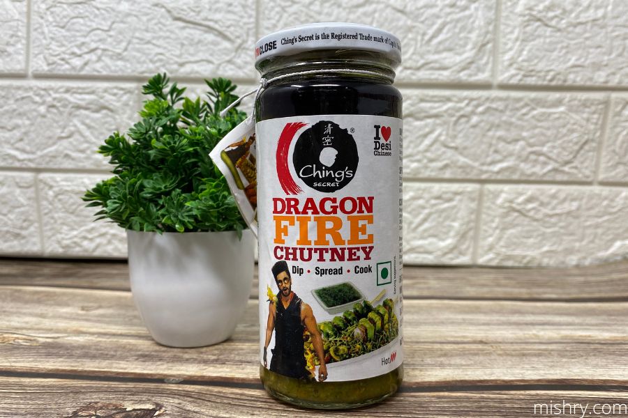 ching's dragon fire chutney bottle pack