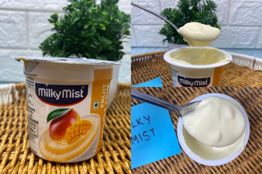 mango flavoured yogurt milky mist