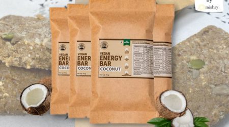 peepal vegan coconut energy bar review