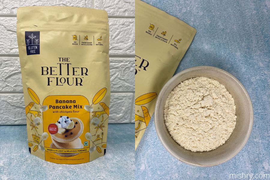 the better flour pancake mix banana premix