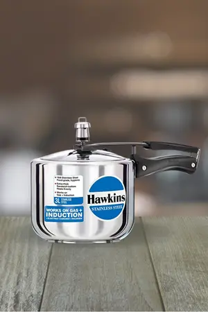 Hawkins Stainless Steel Pressure Cooker 3 L Review - Mishry