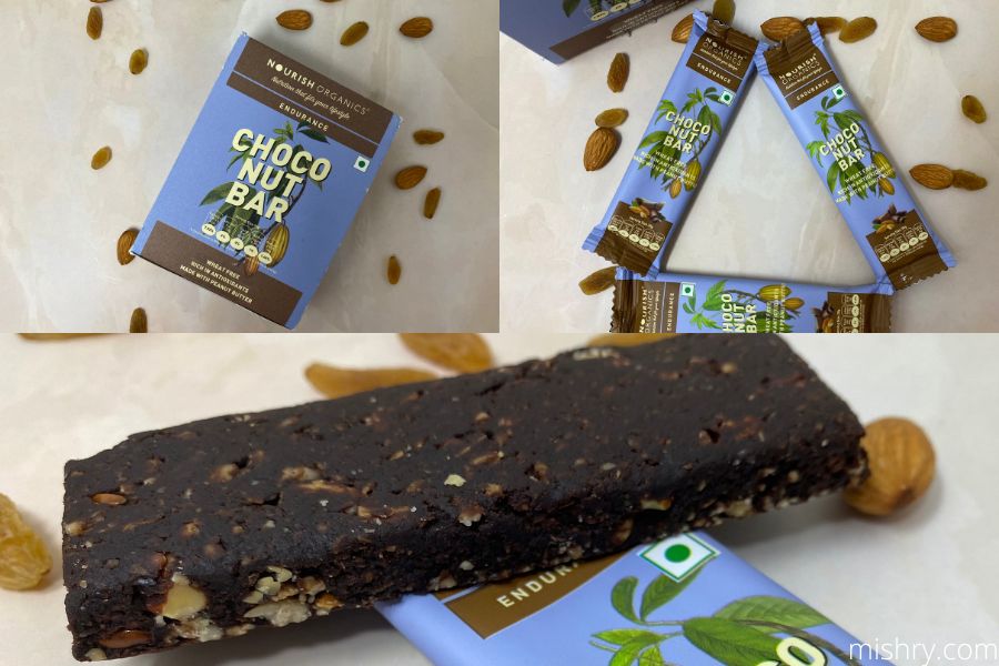 best energy bars in india nourish organics