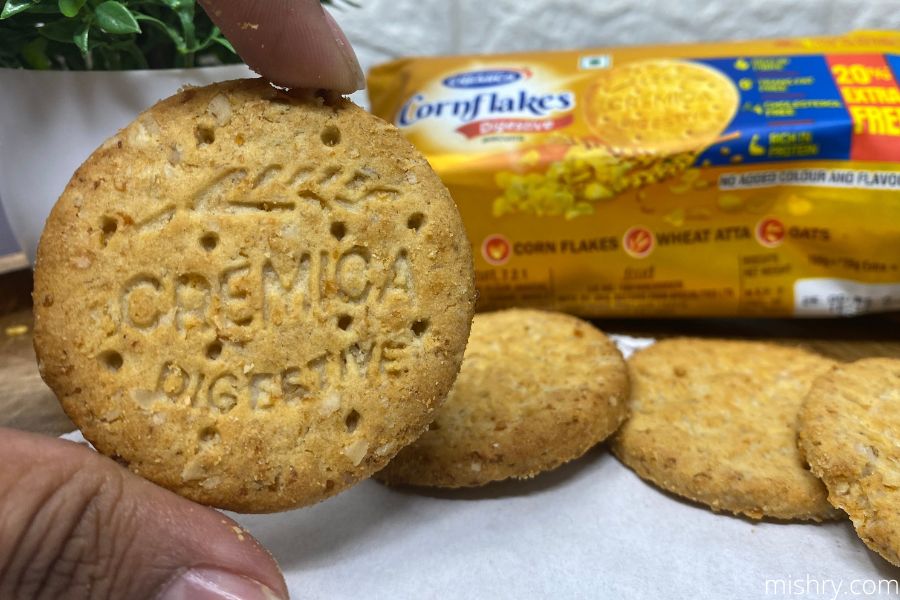 cremica cornflakes digestive biscuits appearance
