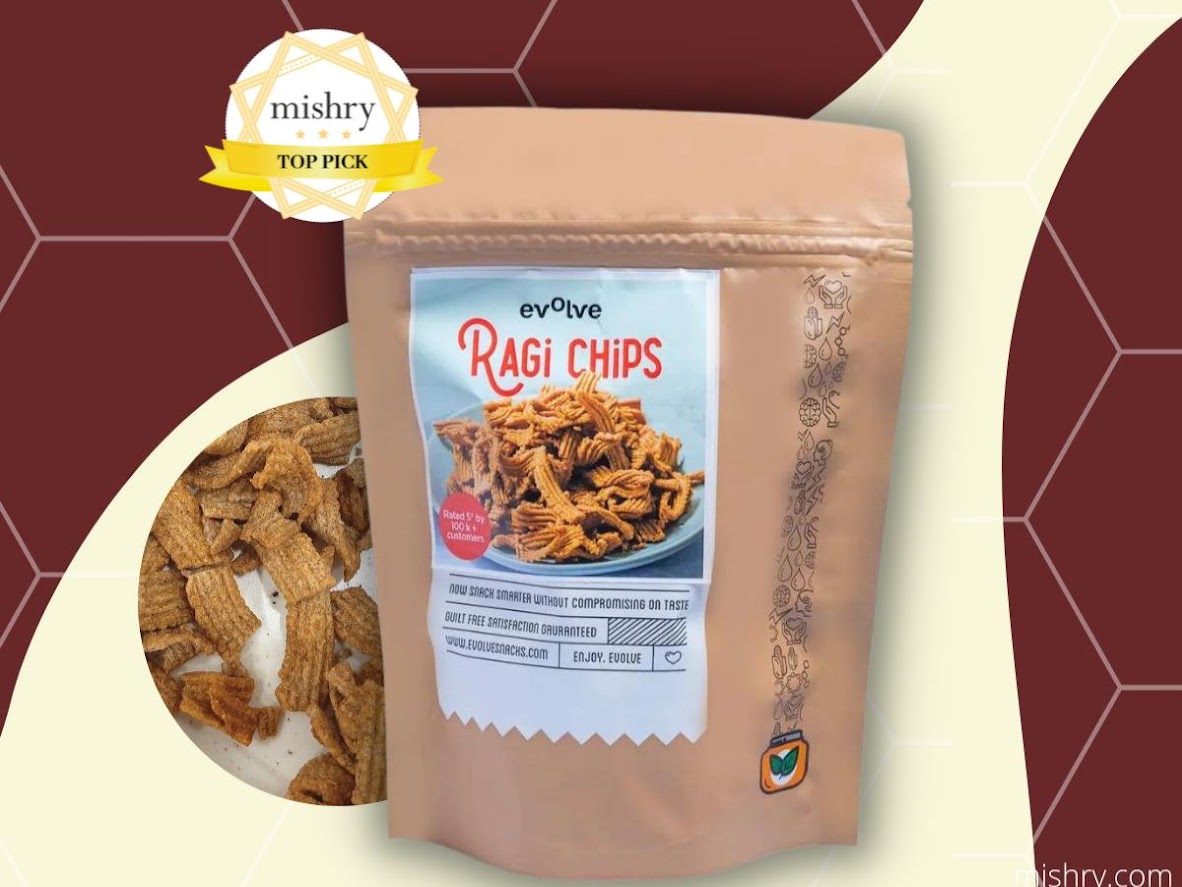 evolve snacks ragi chips review