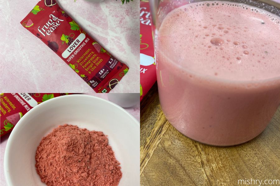 frugease super smoothies mix lover