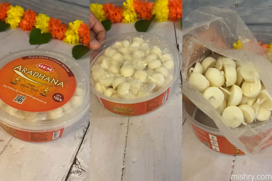 ghee diya bati packing