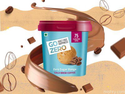 go zero cold brew coffee ice cream review