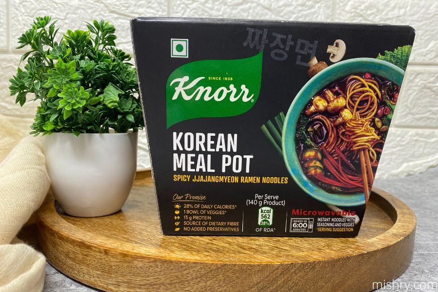 knorr korean meal pot packing