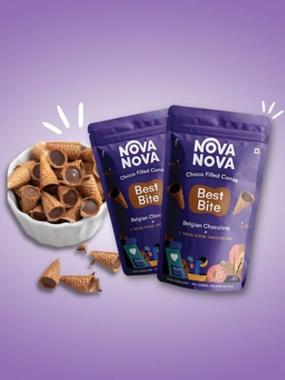 Nova Nova’s Choco Filled Cones Are Decadent!