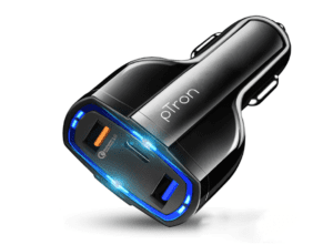 pTron Fast Car Charger Adapter