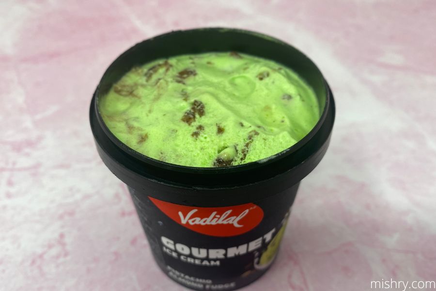 vadilal gourmet ice cream texture
