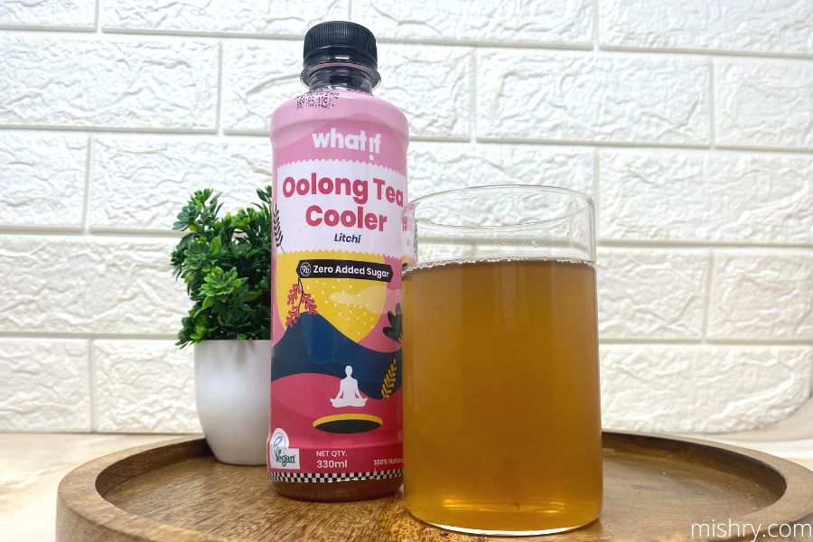 what if tea coolers oolong litchi