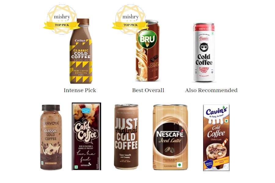 cold coffee brands contenders