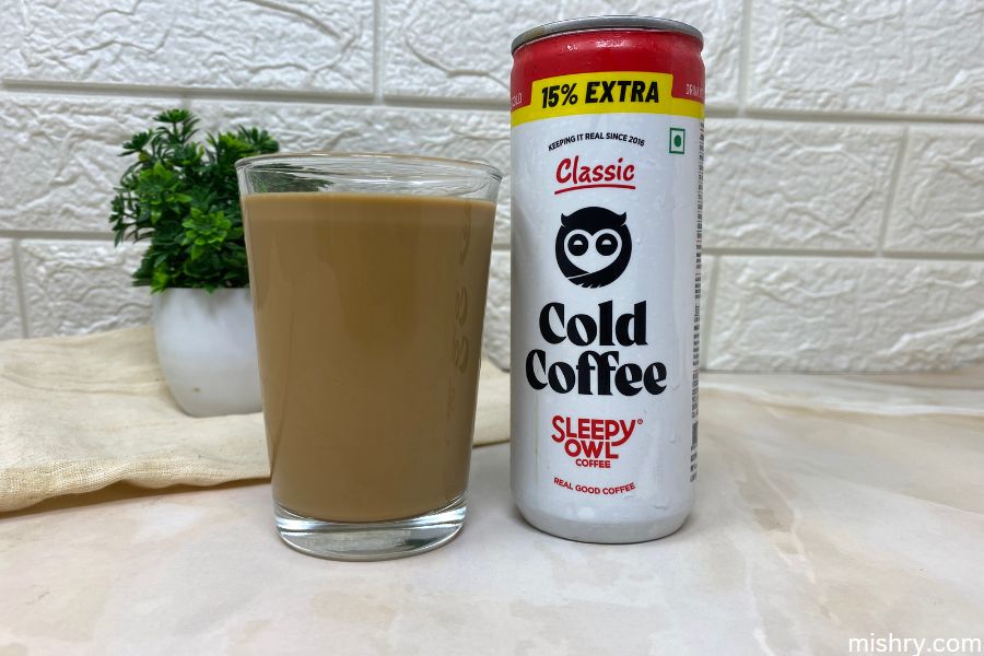 cold coffee brands sleepy owl test