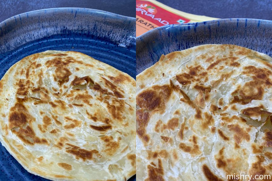 malabar paratha frozen aashirvaad