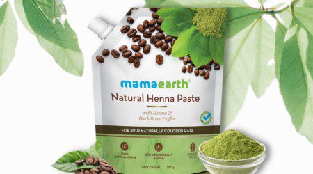 mamaearth natural henna paste review