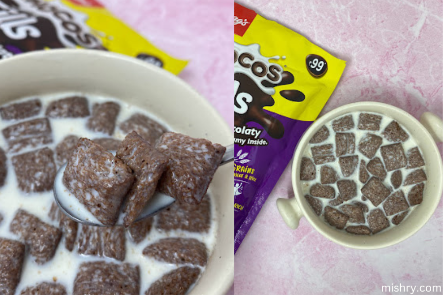 review process of kellogg's choco fills