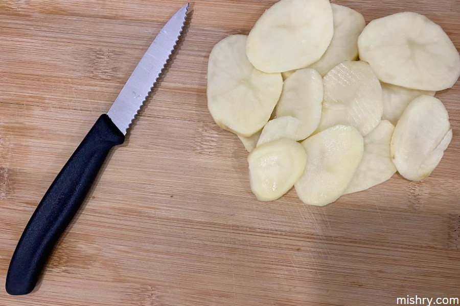 victorinox swiss knife potatoes