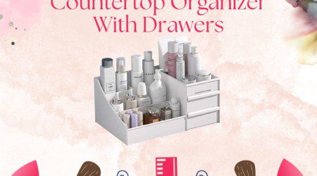 countertop organizer with drawers