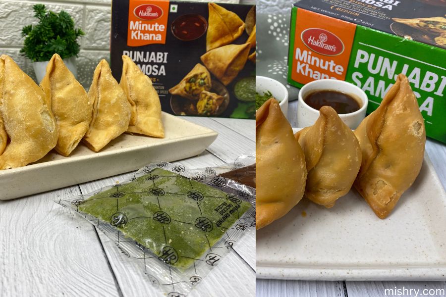 review process of haldirams punjabi samosa