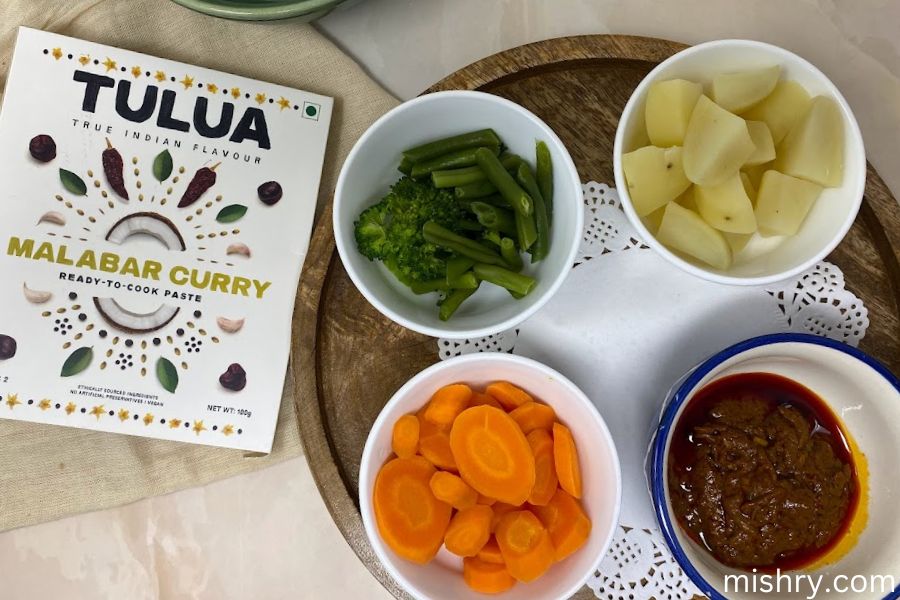 tulua malabar curry review in process
