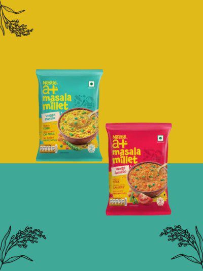 Nestle A+ Launched Its Newest Masala Millets Meals in Two Flavors