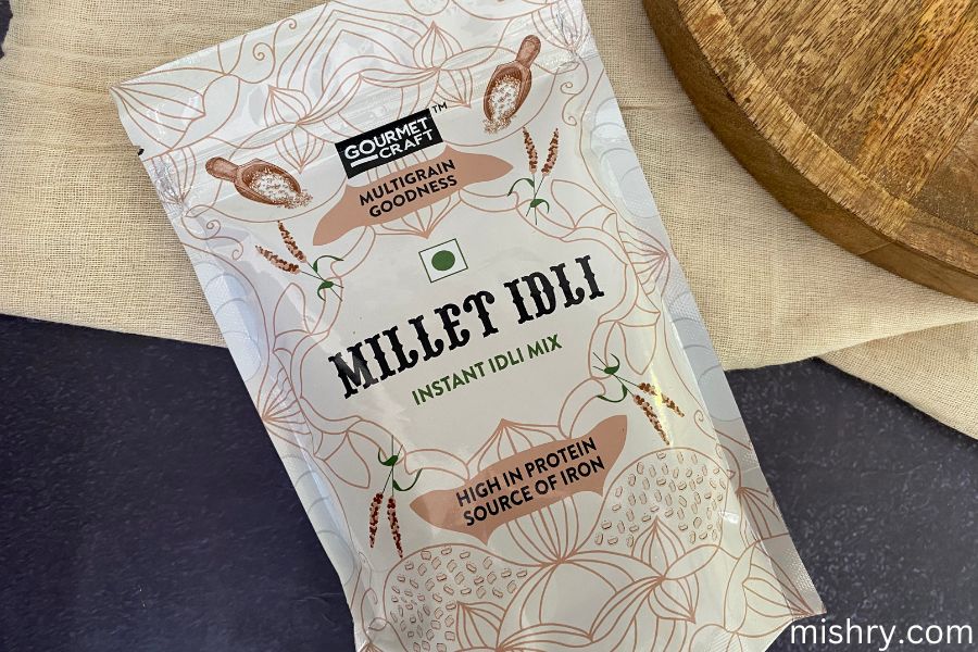 Gourmet Craft Millet Idli packaging