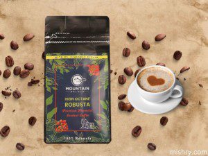 Mountain Brewed robusta instant coffee review