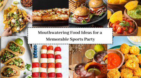 delectable snack options for a fun sports party