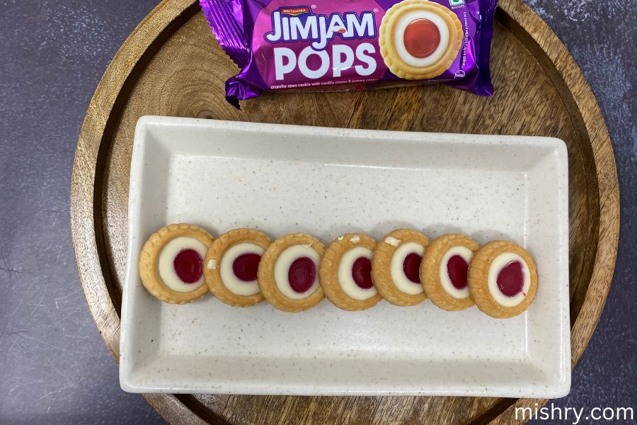 review in process of jim jam pops