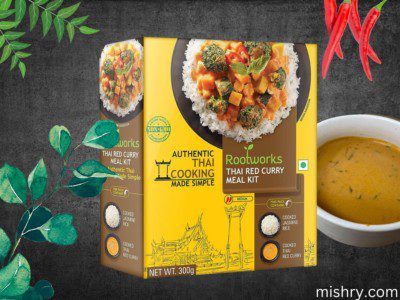 thai red curry meal kit pack review