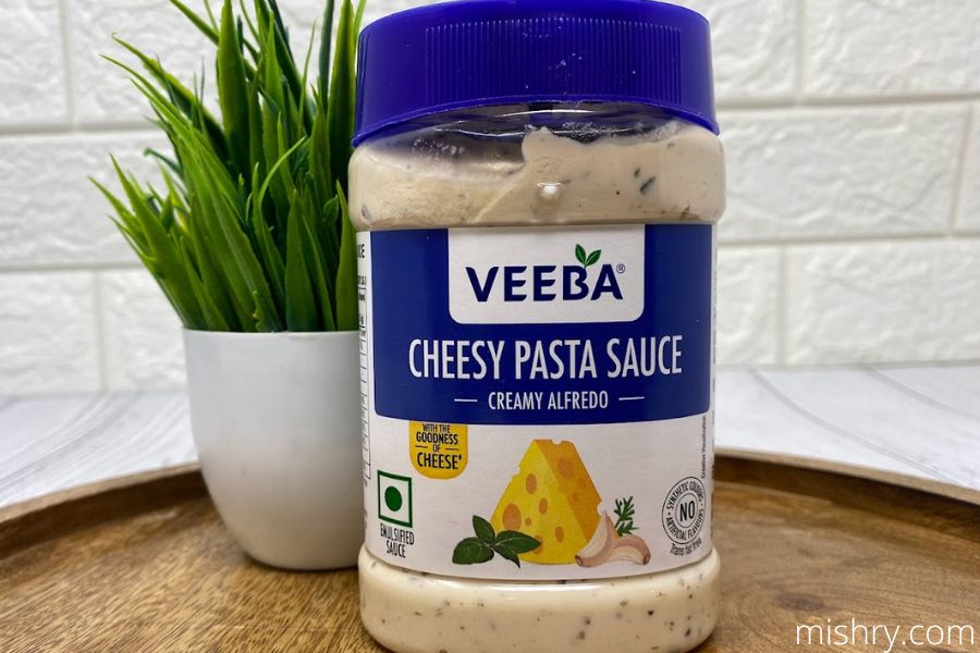 Veeba Cheese Pasta Sauce outer pack
