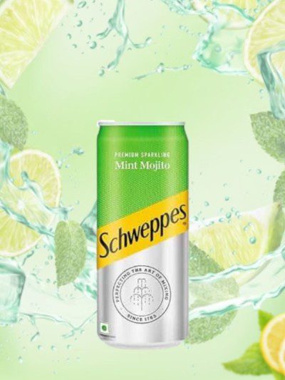 Schweppes Sparkling Mint Mojito Is a Fizzy Mint Drink