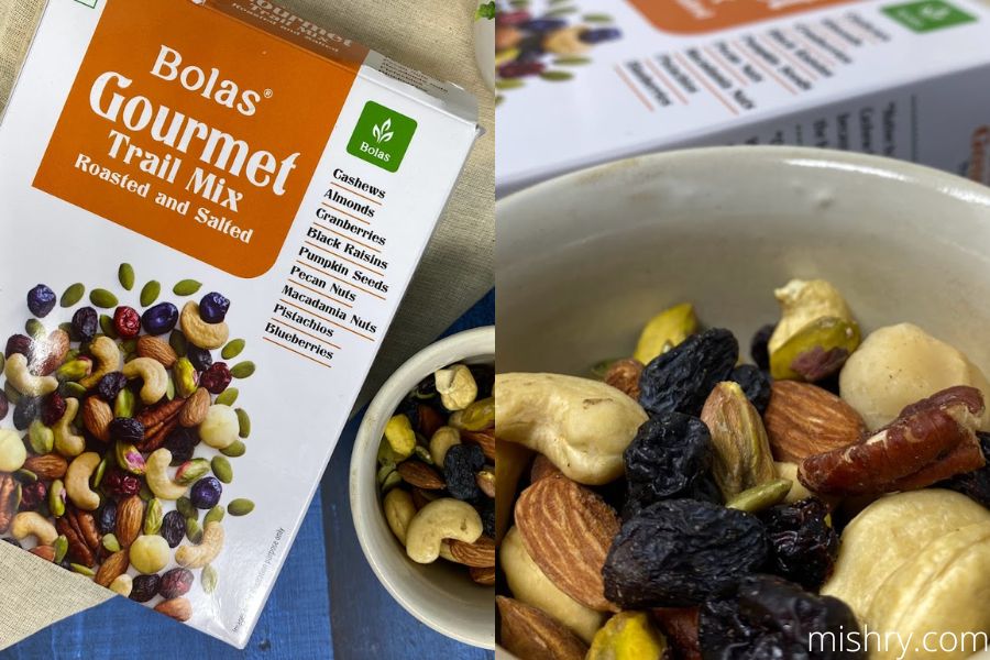 review process of gourmet trail mix