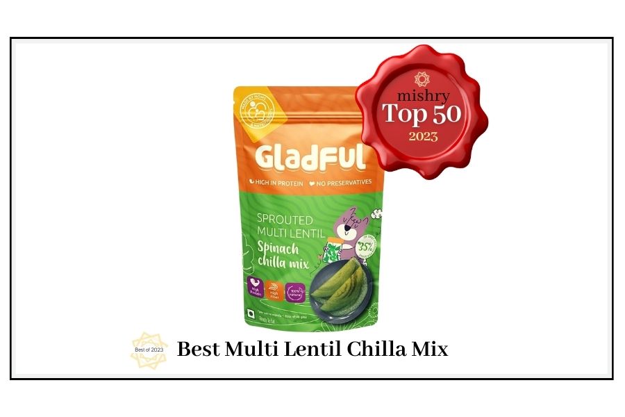 Gladful Moong Dal Chilla Mix best of 2023