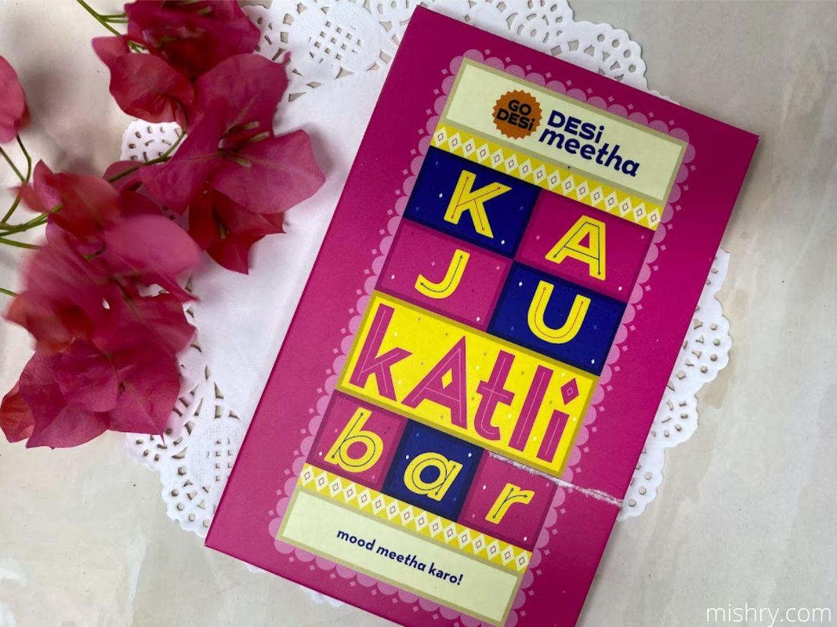 Go Desi's Kaju Katli Bar Review