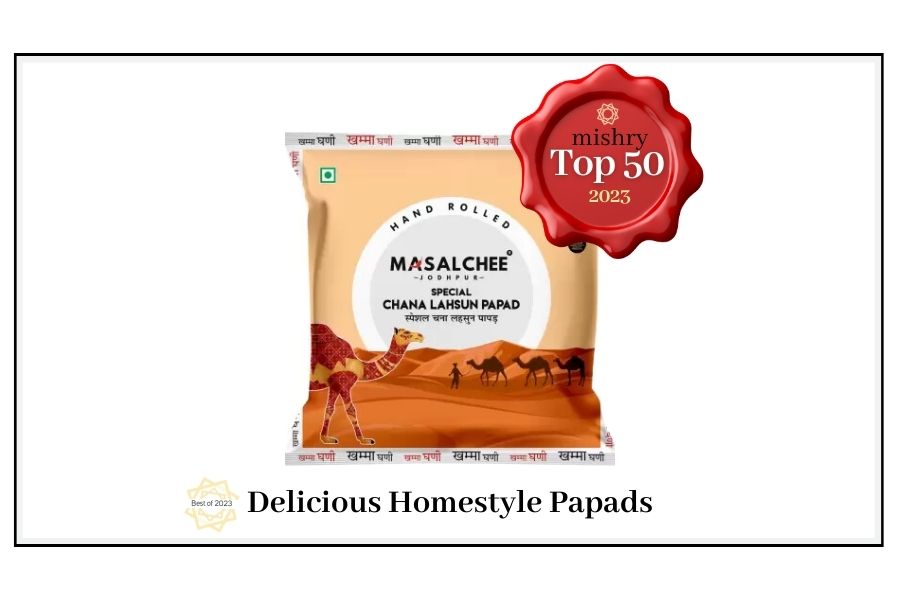 Masalchee’s Chana Garlic Papad best of 2023