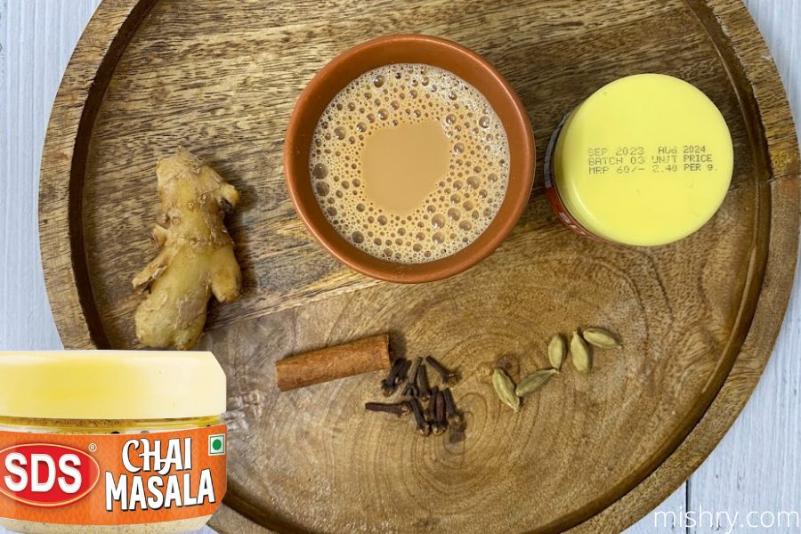 chai made using SDS Chai Masala