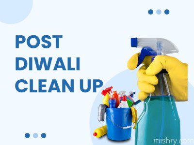 post diwali clean up