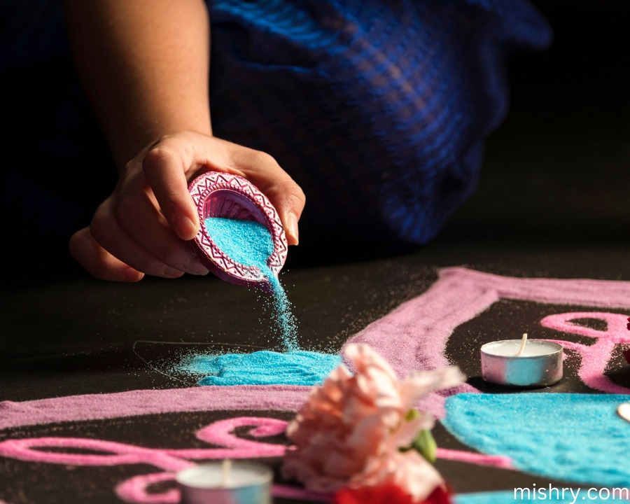 rangoli removal