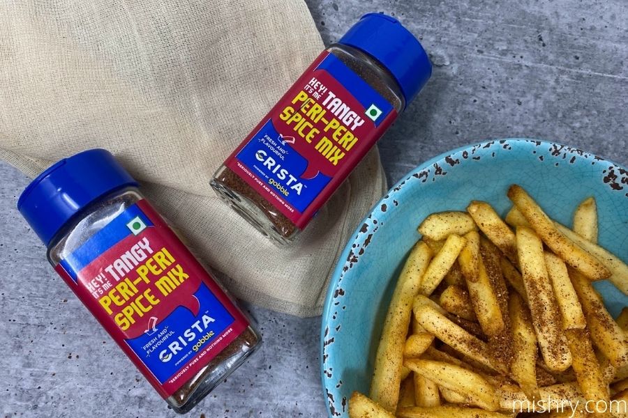 review process of Crista peri peri spice mix