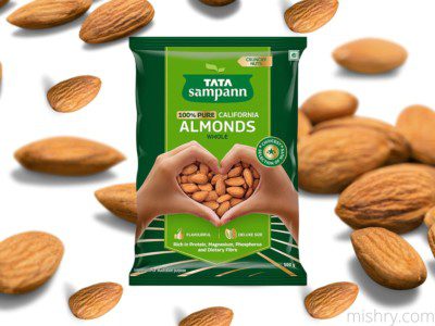 Tata Sampann California almonds review
