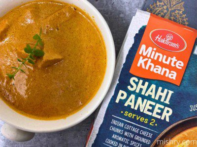 Haldiram Ready To Eat Shahi Paneer Review