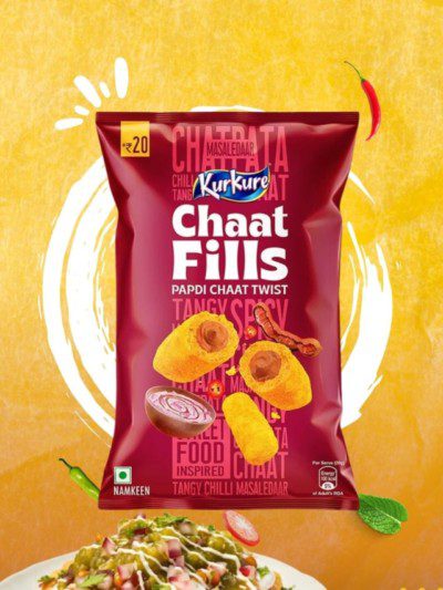 Have You Tried The New Kurkure Chaat Fills Papdi Chaat Twist?