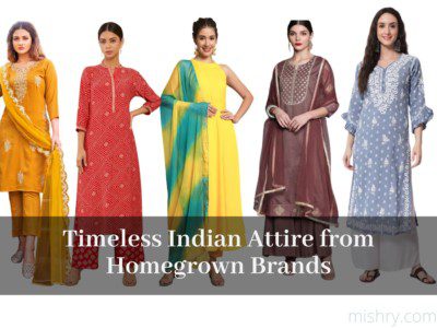 indian attire from homegrown brands