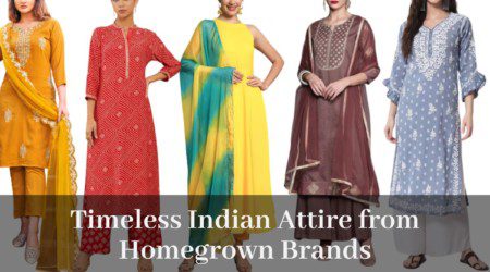 indian attire from homegrown brands